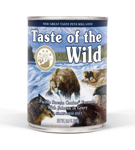 TASTE OF THE WILD PACIFIC STREAM SALMÃO 6X390GR